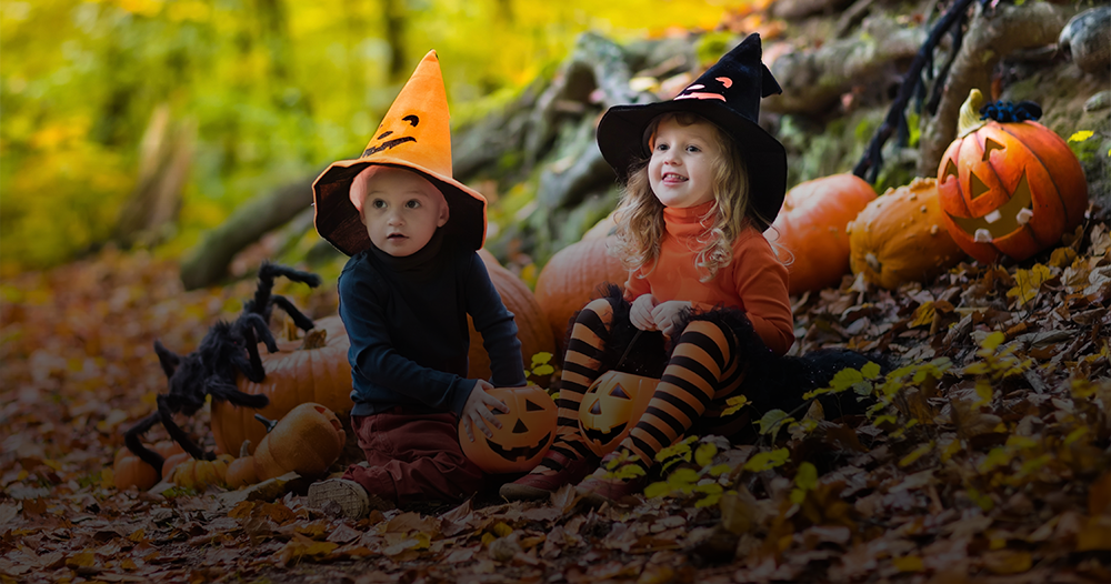 …Happy Halloween! Keeping trick-or treaters safe.