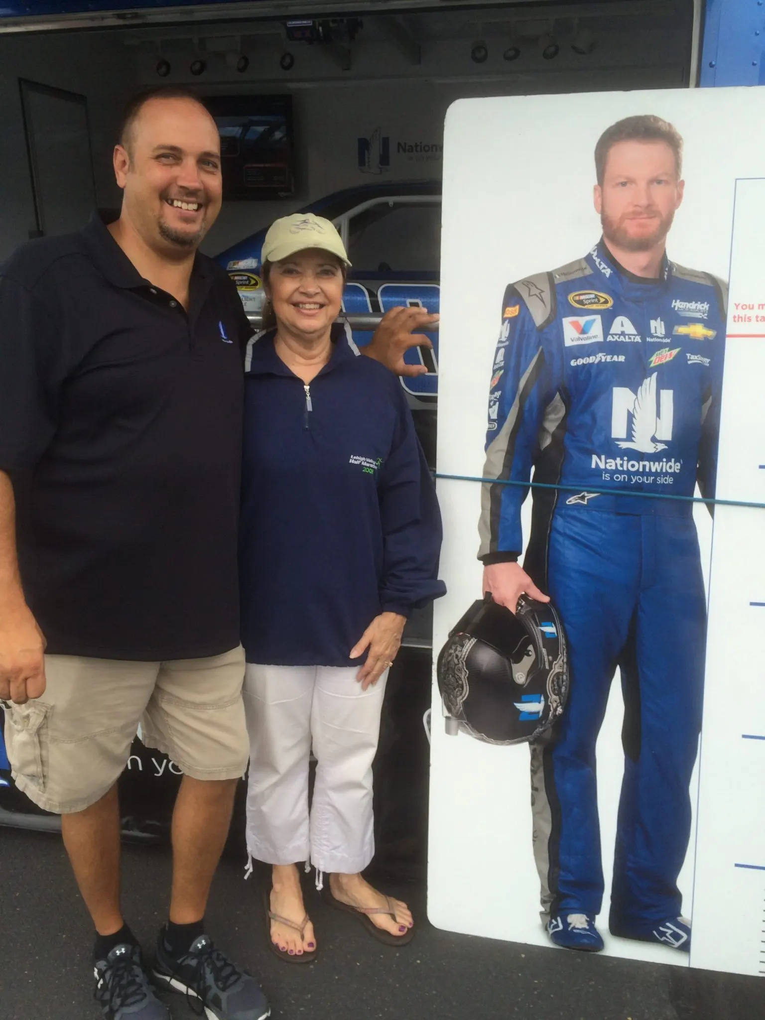 Eddie, Show Car Driver, and Carole’ Ann F. Bowyer