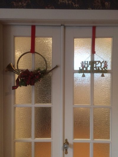 decorated for the holidays!